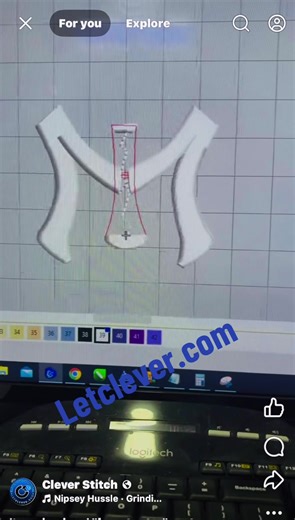 LETS STITCH SOMETHING! #houstontx #customsigns #designit #printit #letclver.com