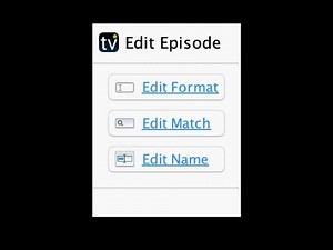 How do I fix an individual Episode mismatch?
