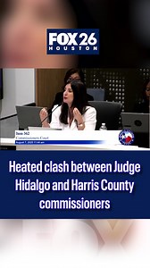 Video shows Judge Lina Hidalgo interrupting Commissioner Leslie Briones multiple times during a Commissioner's Court hearing on Thursday. https://www.fox26houston.com/video/1687643?utm_campaign=trueanthem&utm_medium=trueanthem&utm_source=facebook | FOX 26 Houston