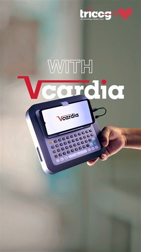 Tricog Health on Instagram: "Your next-gen ECG solution is here. VCardia transforms traditional ECG with a compact, digital-first design that fits into any workflow. From large hospitals to remote clinics, it delivers clinical-grade results — without the complexity. Call us to see our product in action - 080-471-891-81 #vcardia #ecgmachine #12leadecg #ecgsolution #ECG #ecg #digital #clinicalgrade"