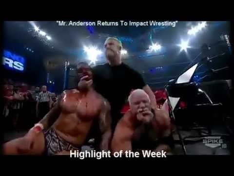 Tna Impact Wrestling ( The best return of Mr Anderson in army jeep) Destroy immortal