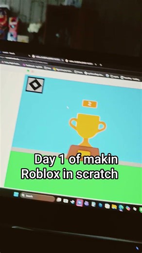 Day 1 of making Roblox in scratch