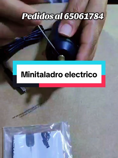 Mini Taladro Eléctrico: Perforaciones Rápidas y Precisas