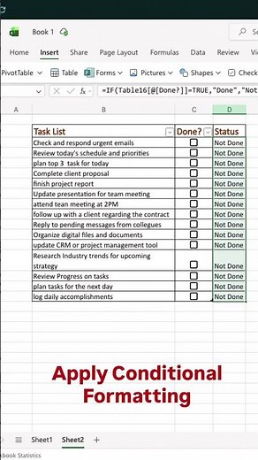 “90% log Excel checkbox galat use karte hain…Let me show you the correct way using IF formula!”