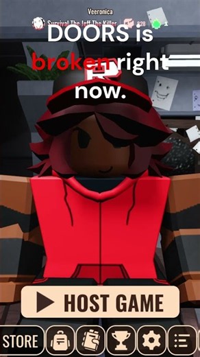 Roblox DOORS has gamebreaking bugs.. #roblox #doors #robloxdoors #robloxshorts #shorts