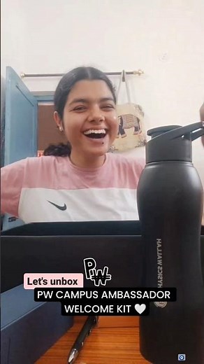 PW CAMPUS AMBASSADOR WELCOME KIT 🤍#PW#physicswallah #trending #shorts #VIR