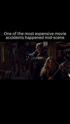 Movie Grid on Instagram: "During the filming of The Hateful Eight, Kurt Russell’s character was scripted to smash a guitar while Jennifer Jason Leigh held it. The crew had arranged for a replica to be swapped in, but due to a miscommunication, Russell ended up destroying a genuine 19th-century Martin guitar on loan from the Martin Guitar Museum. The instrument was valued at around $40,000 and was considered irreplaceable. Jennifer Jason Leigh’s shocked reaction in the scene isn’t acting—it’s her
