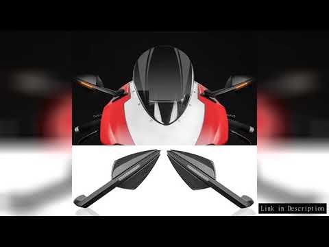 For Ducati Panigale V4S V4 Panigale V2 2018-2024 Motorcycle Mirror LED Turn Light Signals Folding Re