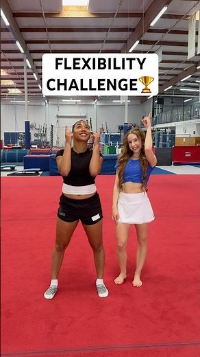 Flexibility challenge 🏆￼ What level are you?🤔 #flexibility #cheerleading #annamcnulty #iangunther