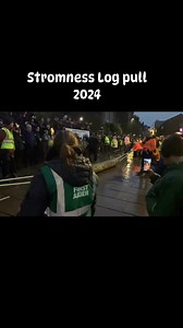 33K views · 556 reactions | Wee 20 second vid of the Hogmanay log pull in Stromness. | Orkney Uncovered | Facebook