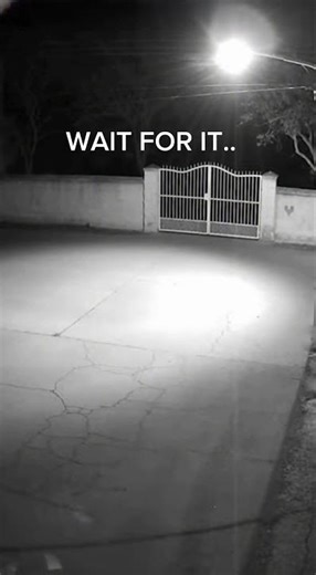 DO NOT OPEN THE GATE 😱 #paranormalactivity #skinwalker # #cctv