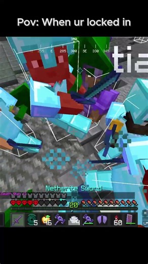 When you lock in.... #minecraft #macepvp #fyp