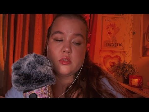 ASMR Up Close Inaudible & Unintelligible Whispers ✨👄