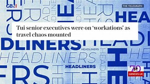 'Aren't we in a constant state of working and not working?' The Headliners react to TUI senior executives working from holiday destinations as travel chaos mounted.  Freeview 236, Sky 515, Virgin 626  GB News on YouTube https://bit.ly/3vAYaw0 | GB News | Facebook