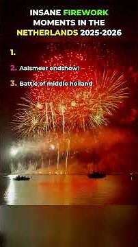 Top 3 firework moments Netherlands 2025 2026