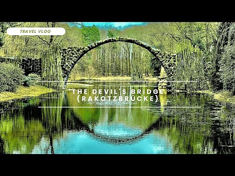 The Devil's Bridge (Rakotzbrücke) | Hidden Gem in the Eastern part of Germany🇩🇪😈 | Devils Bridge