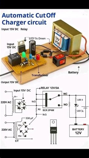 electronic project|electrical project|project using IC Transistor Sensor Resistor Capacitor#project