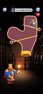 Royal Pin King Adventure 👑 1-5 Level #ask #king #royal #short