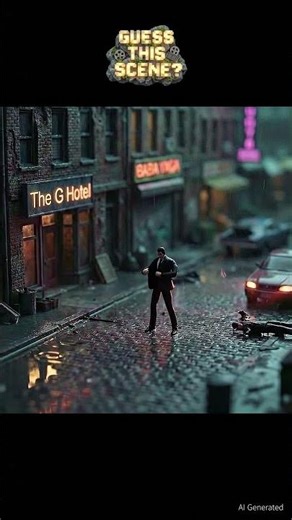 Guess the Movie!🎬 Scene2 #diorama #miniature #movie