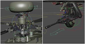 Check Out a Detailed Apache Helicopter Rig Made for an Upcoming Film