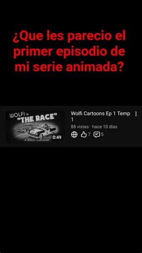 que les parecio el primer episodio de mi serie animada #horror #serie #animation #edit #preguntas