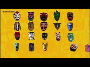 Twenty masks are counted - Sesame Street Episode 4508