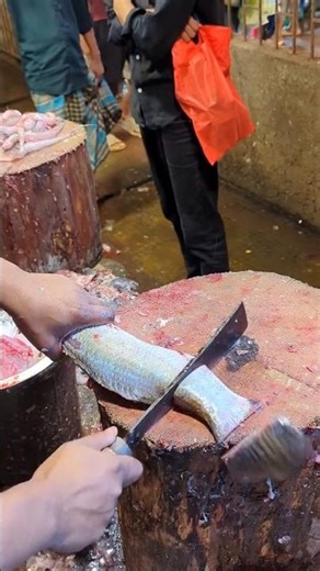 poha fish cutting #shorts