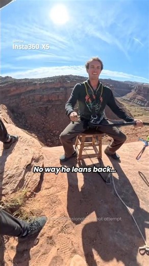 He chose the craziest way down 👀 | Insta360 X5