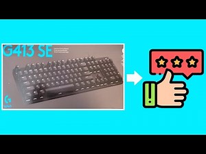 Logitech G413 SE Mechanical Gaming Keyboard Review!