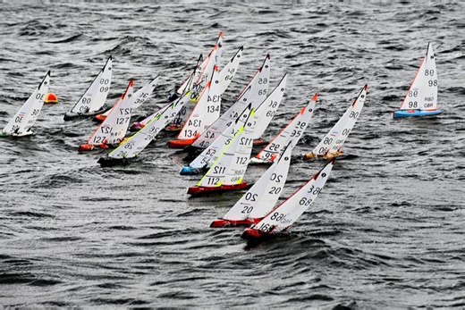 Dinghy and Keelboat racing beyond your budget? Don't lose the racing passion, go radio sailing