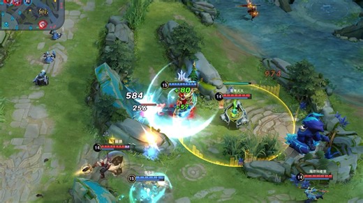 21. 第一下空了一技能，之后一个完美大，二杀四。