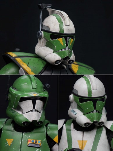 Who’s Your Favourite Doom Squad Member? Commander Doom, Doom Arctrooper or Doom Grunt? ——— Custom figure by: dwoon customs ——— #hottoyscollectibles #clonetroopers #hoyttoyscollectors #onesixth #clonetrooper #theclonewars