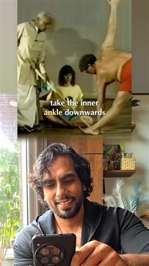 🧘🏼Yogatreya | Empower your Yoga practice on Instagram: "⚠️ WARNING: Is "Lazy Foot" destroying your Knee? Guruji B.K.S. Iyengar ji commanded: "Take the inner ankle downwards." Is this just about looking good? No. It’s pure BIOMECHANICS. 🧬 Here is the anatomical truth broken down: 1️⃣ The Trap (Supination): When you dump weight on the outer foot, your shin bone (tibia) rotates externally. 2️⃣ The Danger (Varus Stress): This misaligns the knee, forcing it open laterally. You aren't standing on y
