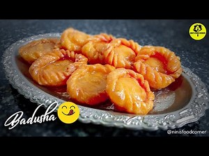Badusha | How to make delicious Sweet Badusha at Home | Indian Dessert |Nini's Food Corner