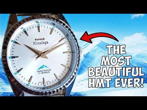 I bought the MOST BEAUTIFUL watch ever made- the HMT HIMALAYA! 🏔️ | Unboxing & Full Review!💥