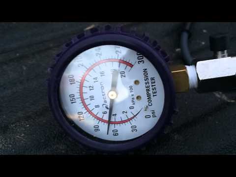 honda 5hp (BF5) outboard compression test - 70 psi