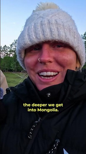 We visited Lake Khövsgöl in Mongolia! #mongolia #desertadventures #travel #travelmongolia #shorts