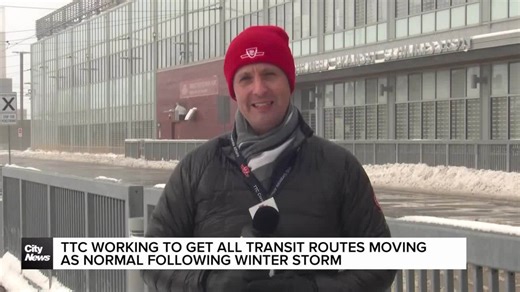 TTC working to get Toronto moving after storms