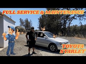 Επιστρέφει και πάλι στους δρόμους το Toyota Starlet 🚗 Full Service & Maintenance
