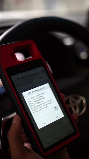 TOYOTA LAND CRUISER SMART KEY PROGRAMMING #toyotalandcruiser #landcruser #toyotalandcruiser40