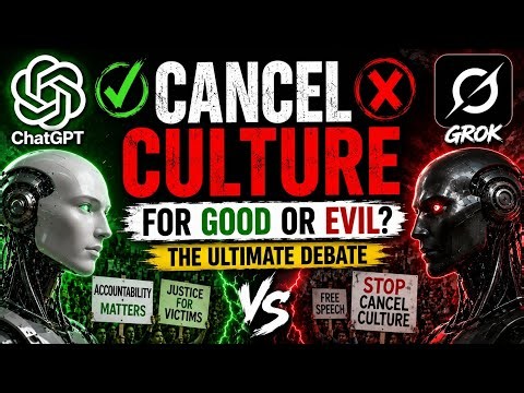Is Cancel Culture Good or Evil? Grok vs ChatGPT Brutal Debate