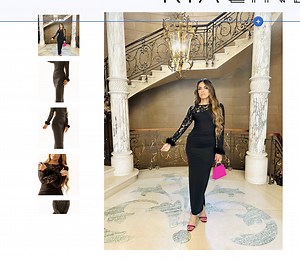 Vertical carousel slider align thumbnails to right