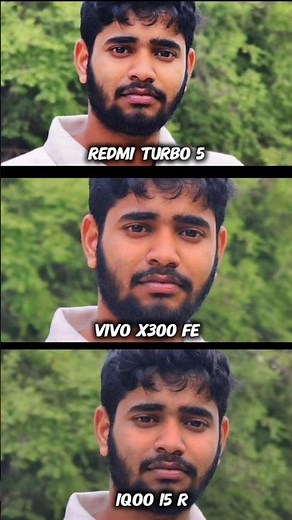 Best Phone 2026? Vivo X300 Fe vs Redmi Turbo 5 vs iQOO 15 R Photography Test Camera Testing Portrait
