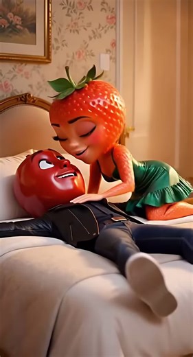 The ending Will shock u for a fact it did to me 😭🍎💩#fruit #brainrot #strawberry #apple #story