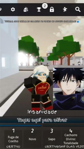 TUTORIAL COMO ENTRAR EM UMA EXPANSÃO DE DOMÍNIO NO JUJUTSU SHENANIGANS 👥 #roblox #jujutsushenanigans