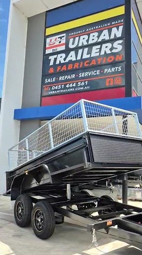 10x5 Hydraulic Tipper Trailer in Action | Heavy Duty 3.5t | Urban Trailers