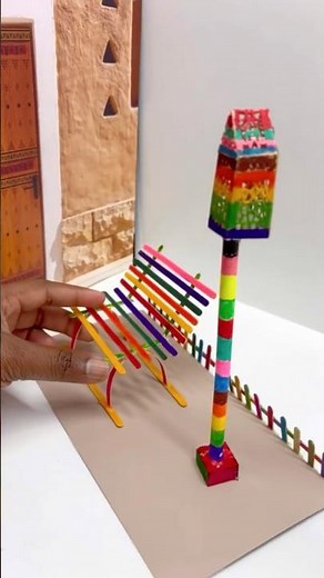 Creative Ice Cream Stick Craft Ideas‪@KalpusminiatureWorld‬