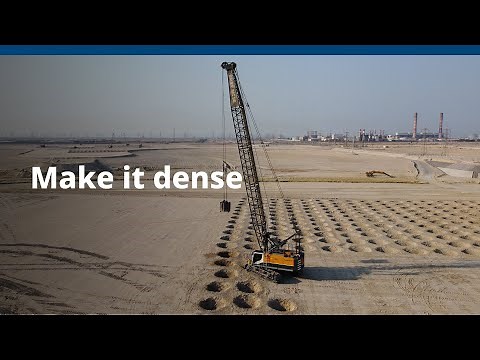 Perfect match – Dynamic soil compaction with our duty-cycle cranes | BAUER Maschinen GmbH