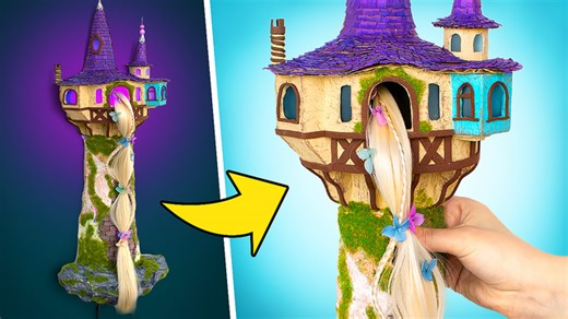 DIY Princess Castle Lamp
