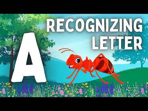 Recognizing Letters A | ABCD Learning for Kids | ABCD World
